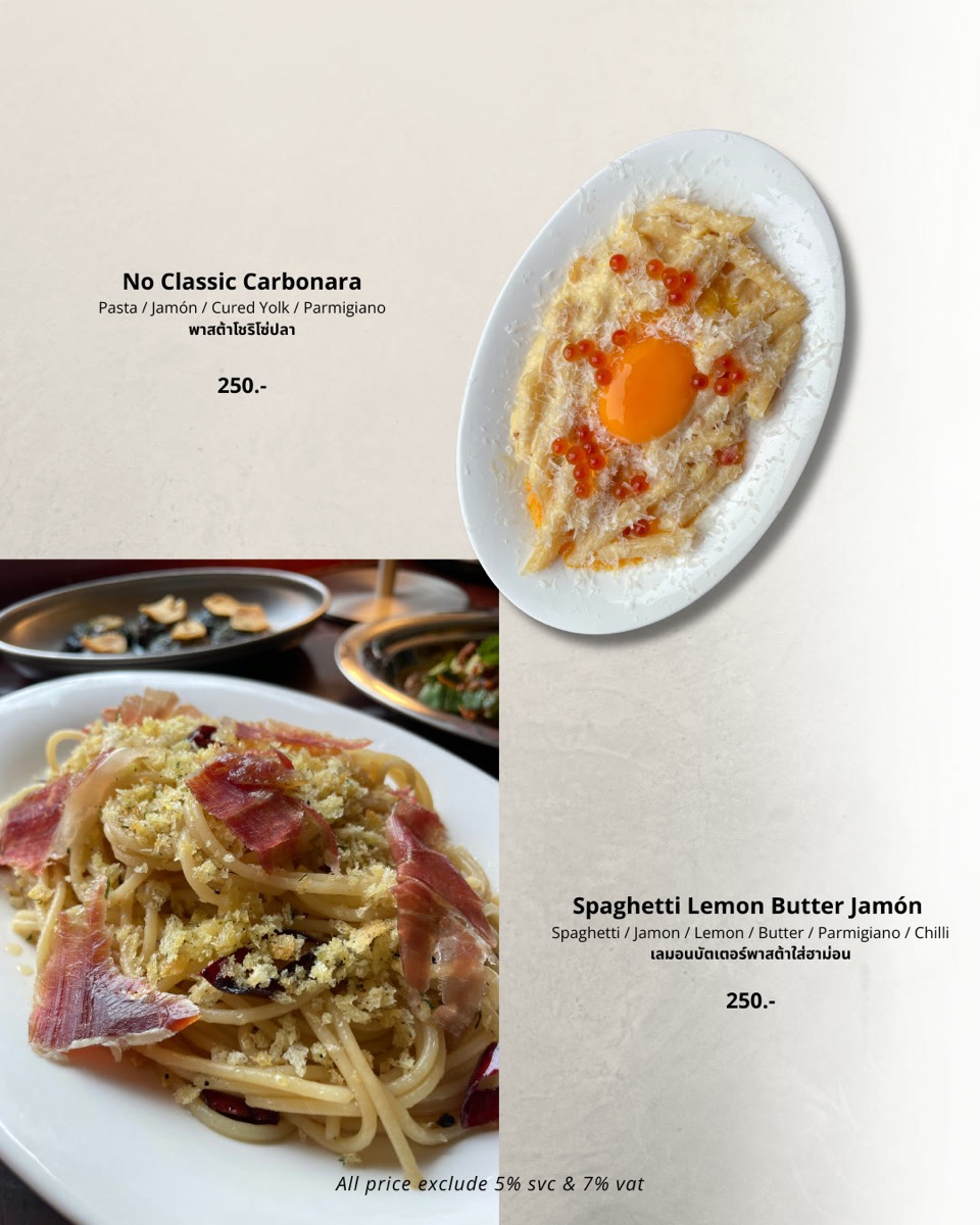 Food menu page 10