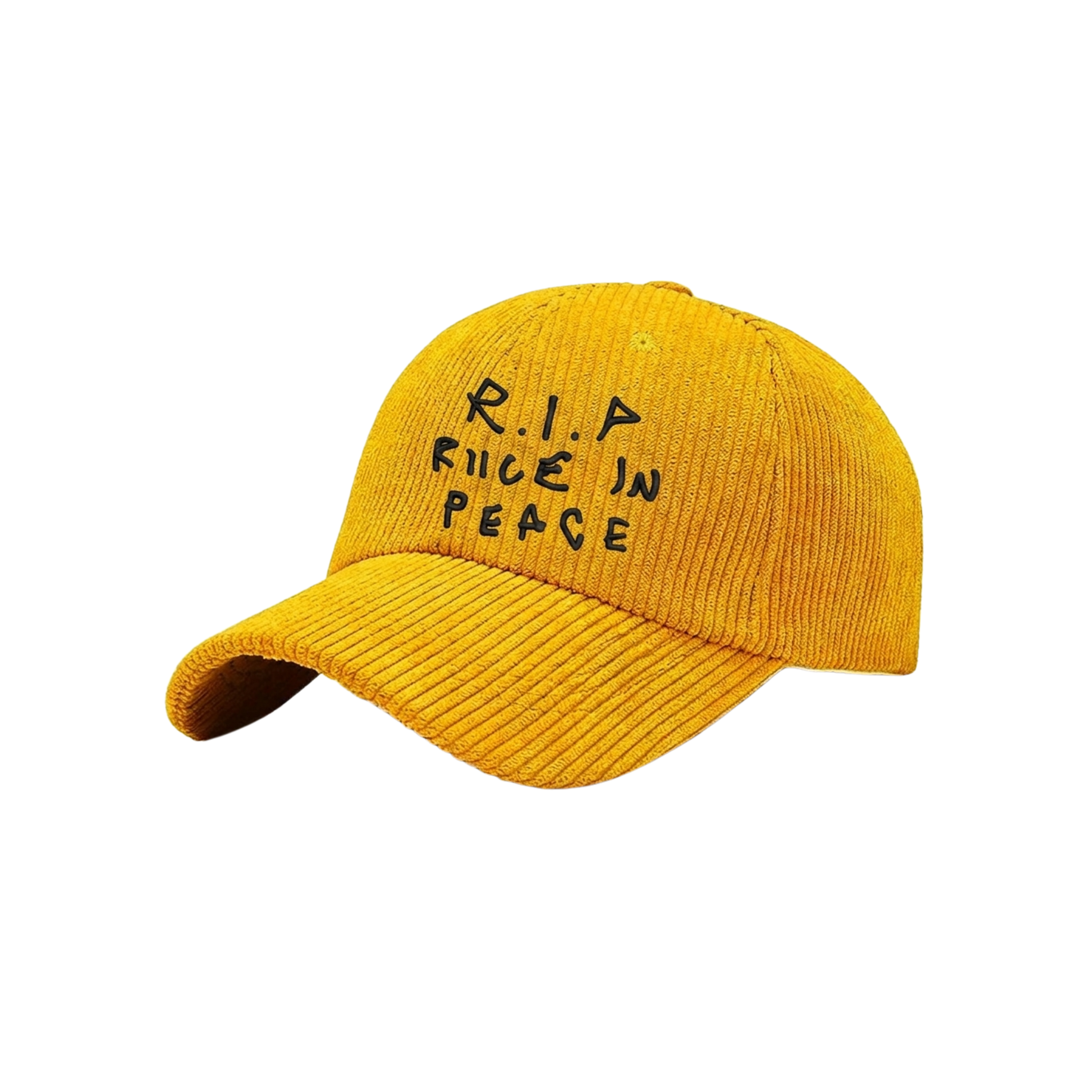 Corduroy Cap — Riice In Peace